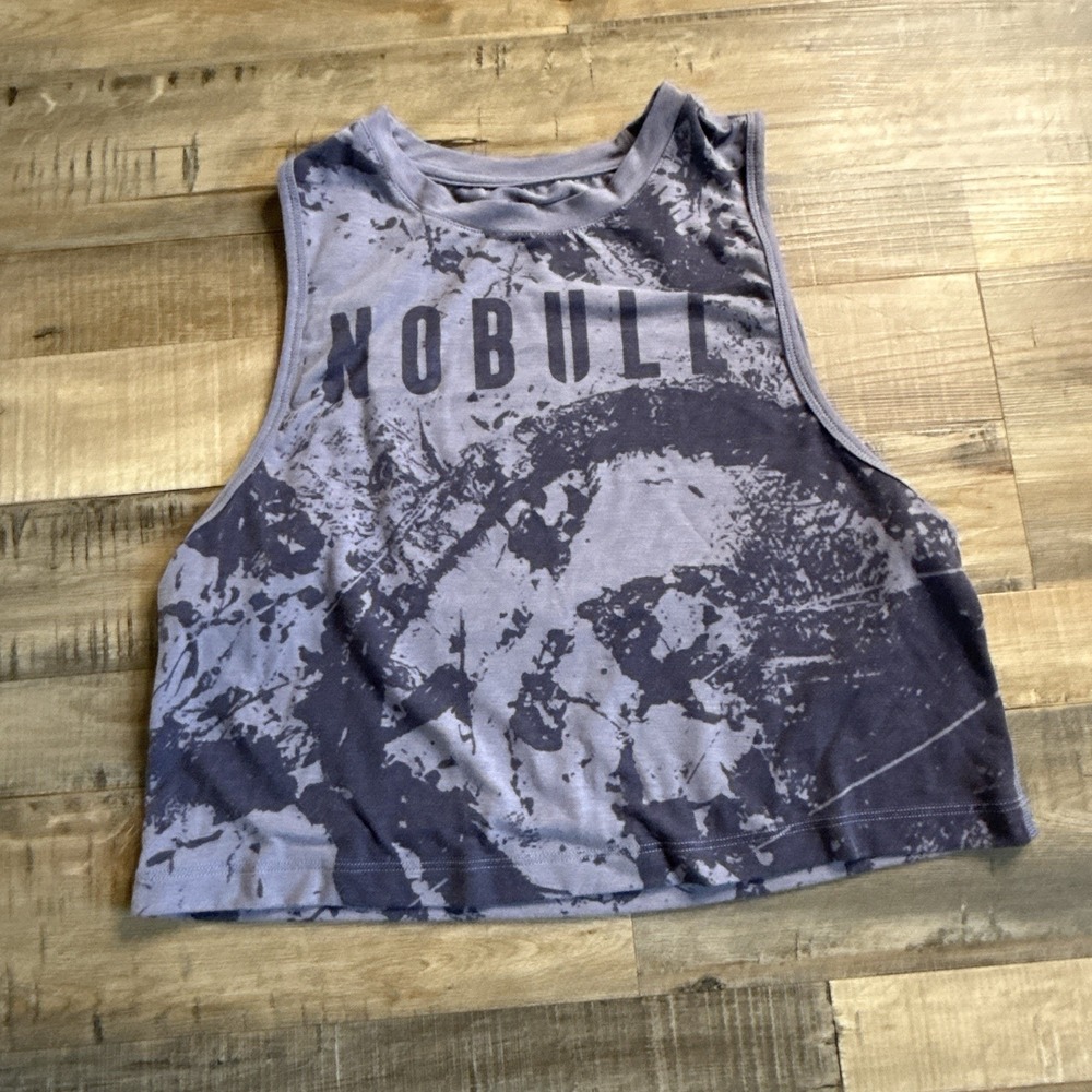 NoBull Muscle Tank Camo Purple Sz S